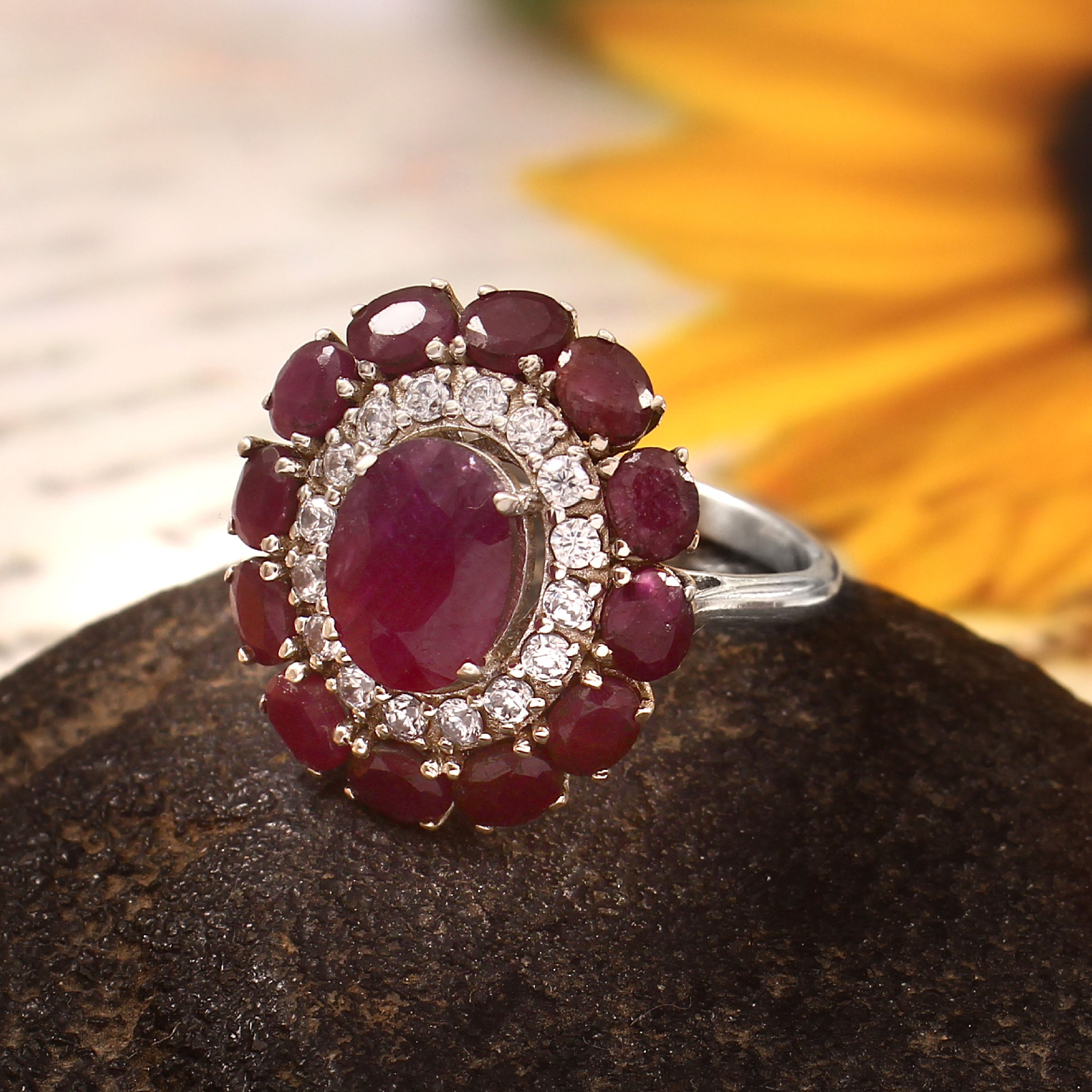 Natural Ruby Ring