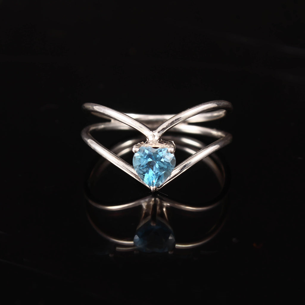 Blue Topaz Ring