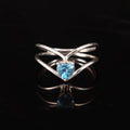 Blue Topaz Ring