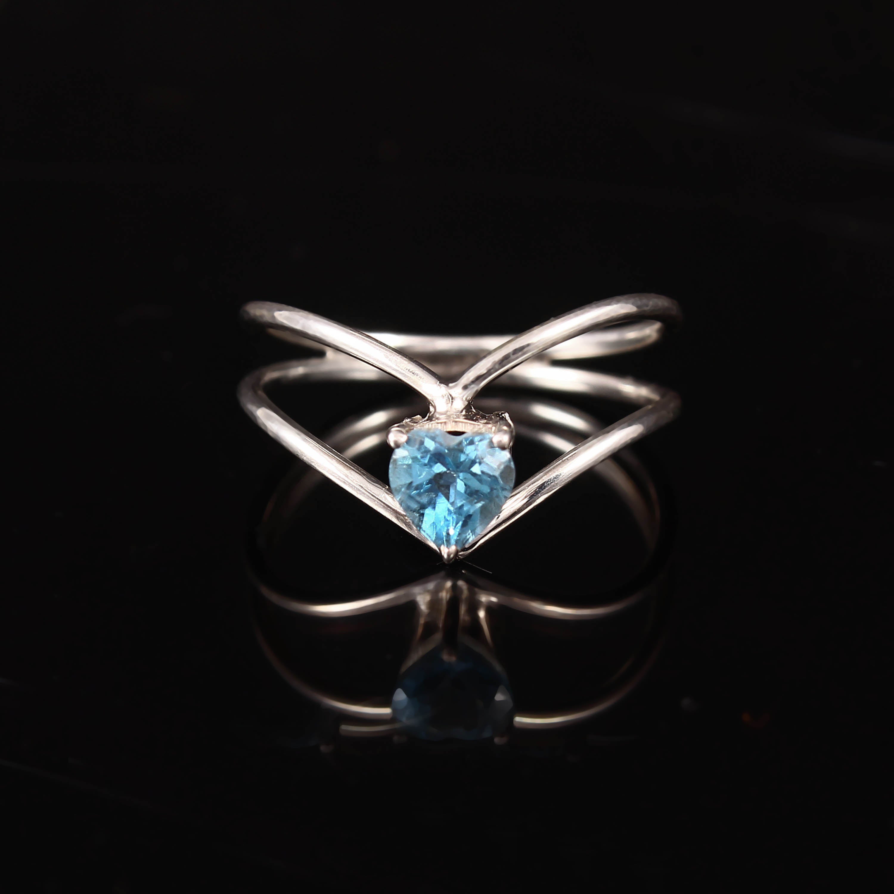Blue Topaz Ring
