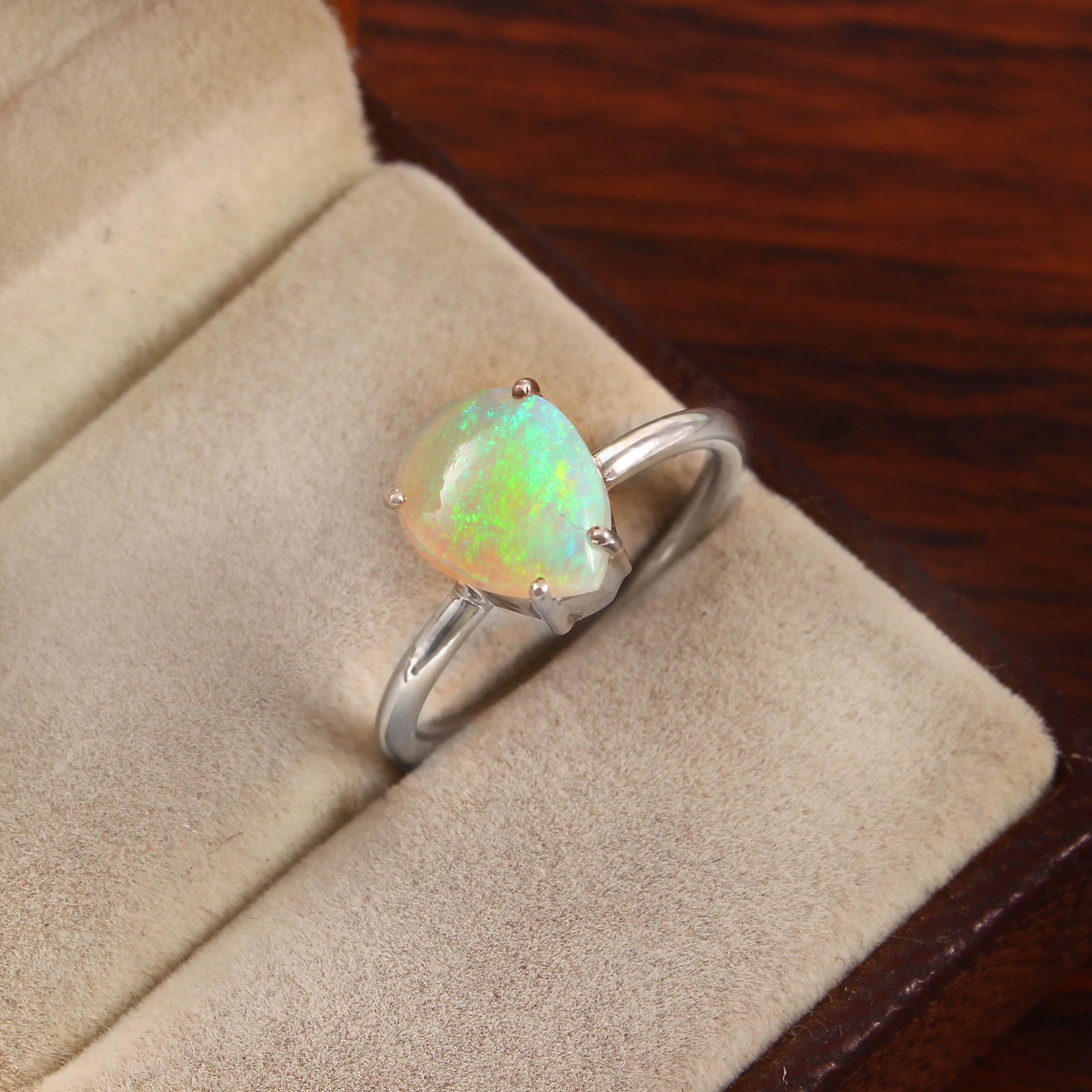Ethiopian Opal Ring