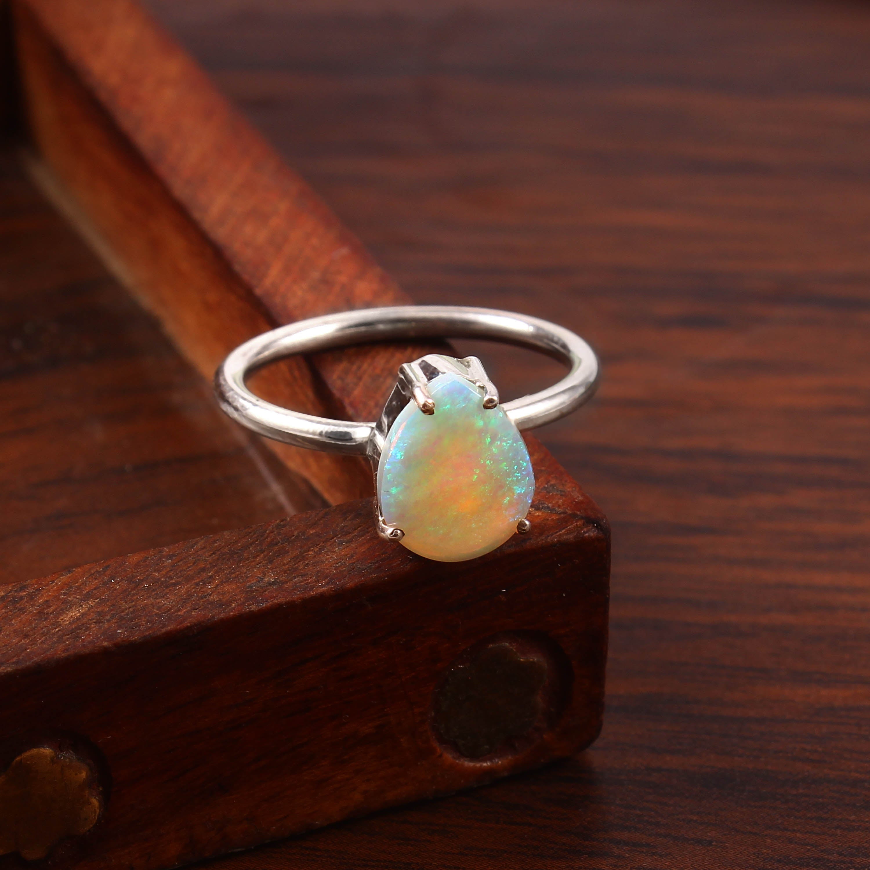 Ethiopian Opal Ring