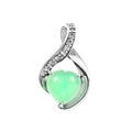 Natural Chrysoprase Pendant